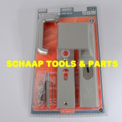 Veiligheidsgarnituur PC 55 mm met duwer en kruk SKG*** Anti-kerntrek | 3419AK-PC55